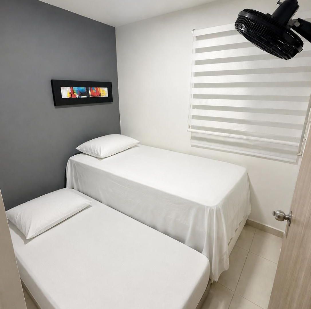 Apartamento Completo De 3 Cerca De La Playa Cartagena